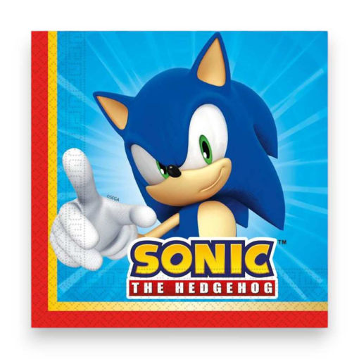 Picture of SONIC PAPER NAPKINS 33X33CM - 20 PACK